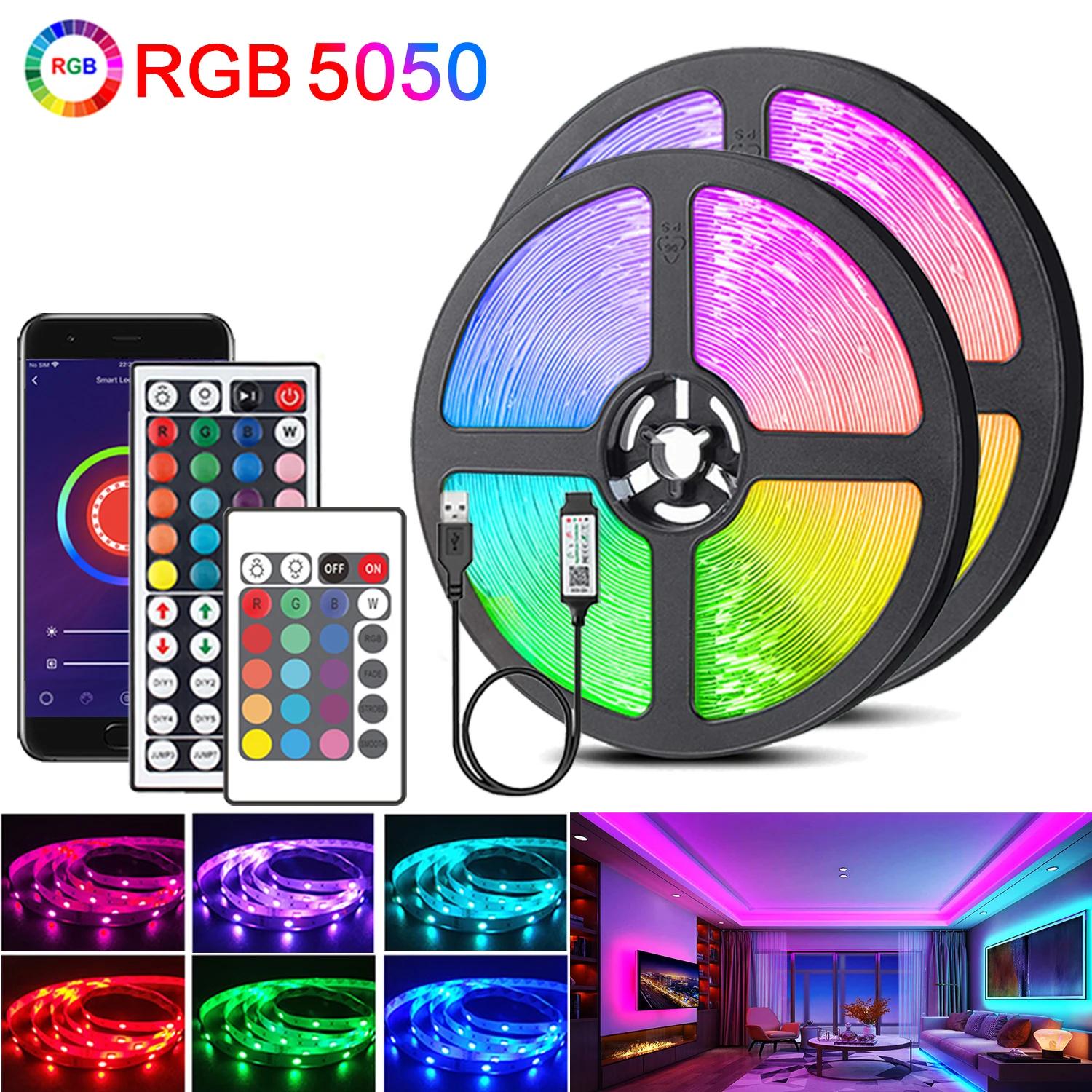 RGB 5050 LED Ʈ ,   , USB 5V LED ,   ̿ ,  , TV Ʈ